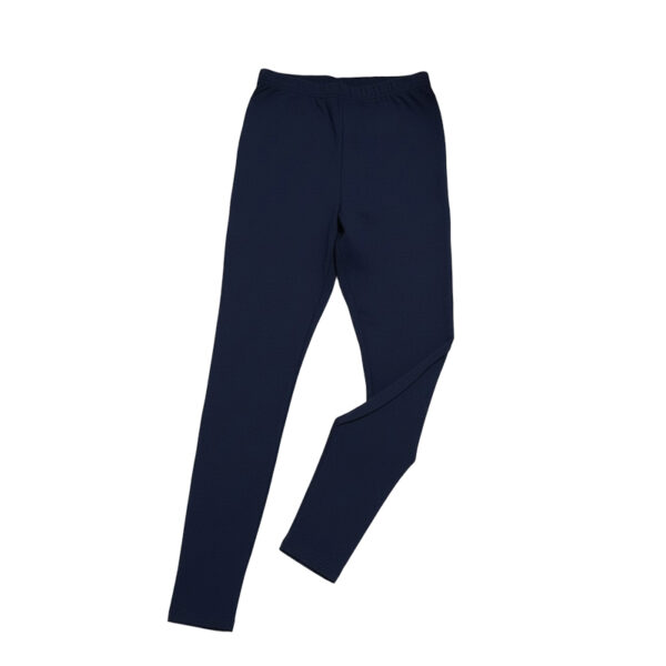 Pack of 1 Pcs ( Navy Blue color ) Women's Basic Solid Color Cotton Full Length Leggings