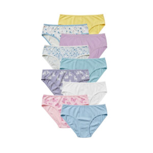 Pack of 5 Assorted Combo Teen Girls Cotton Underwear Panties Briefs ( 20% Discount )